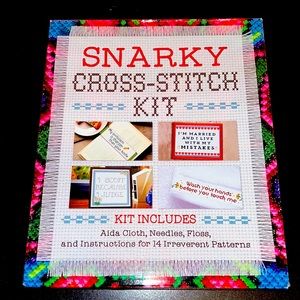 Snarky Cross-Stitch Kit *NIB*